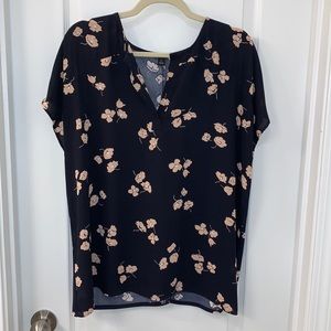 Ann Taylor Dark Blue Top